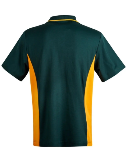 Picture of Winning Spirit, Mens TrueDry Contrast S/S Polo